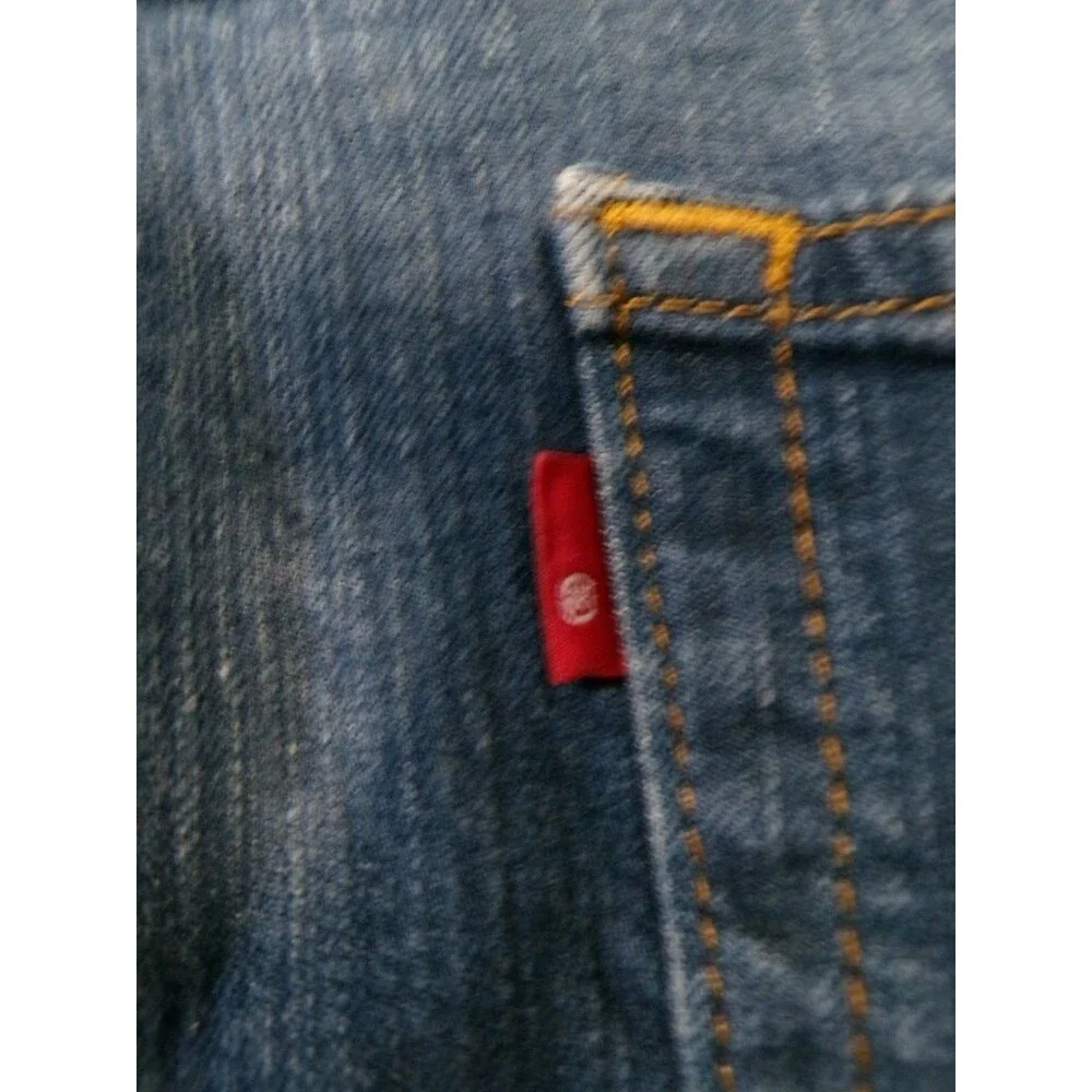 Levi's 514 Straight Fit Men's Jeans W40 L32 Medium Blue Denim